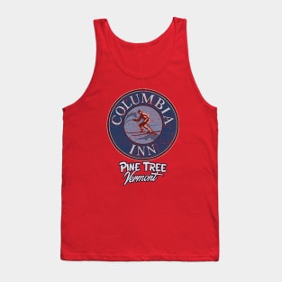 Columbia Inn - Pine Tree Vermont (distress) Tank Top